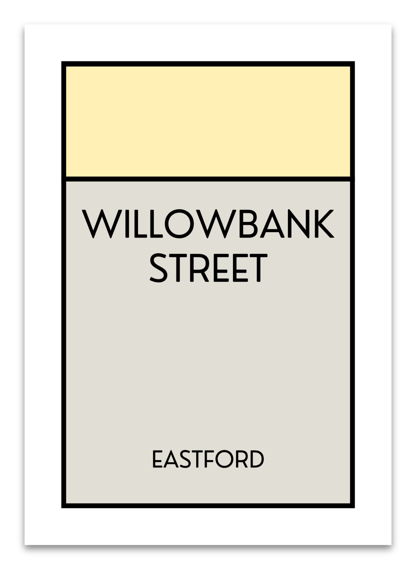 CUSTOM ADDRESS ART