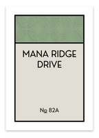 CUSTOM ADDRESS ART - PATTERNED