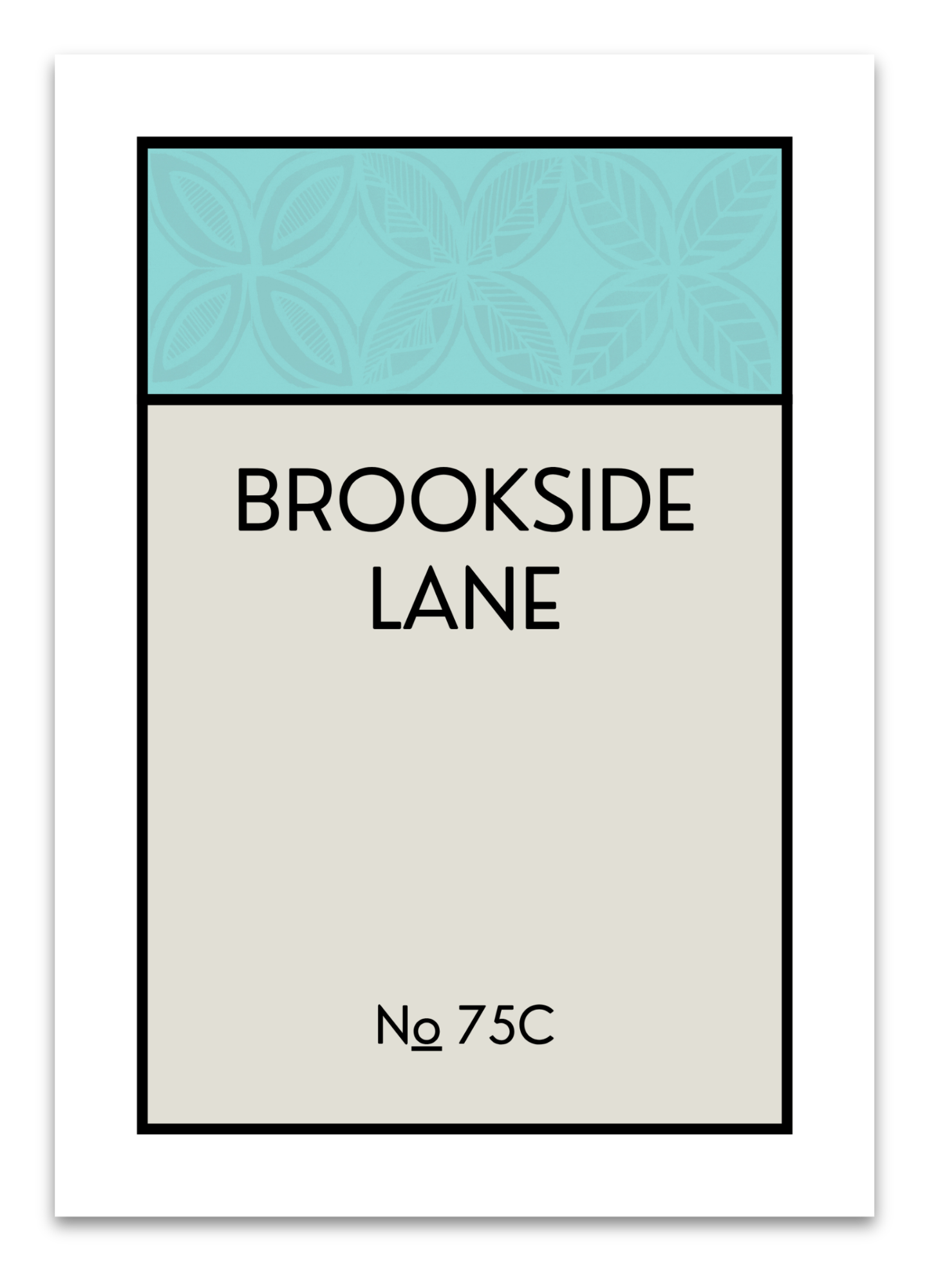 CUSTOM ADDRESS ART