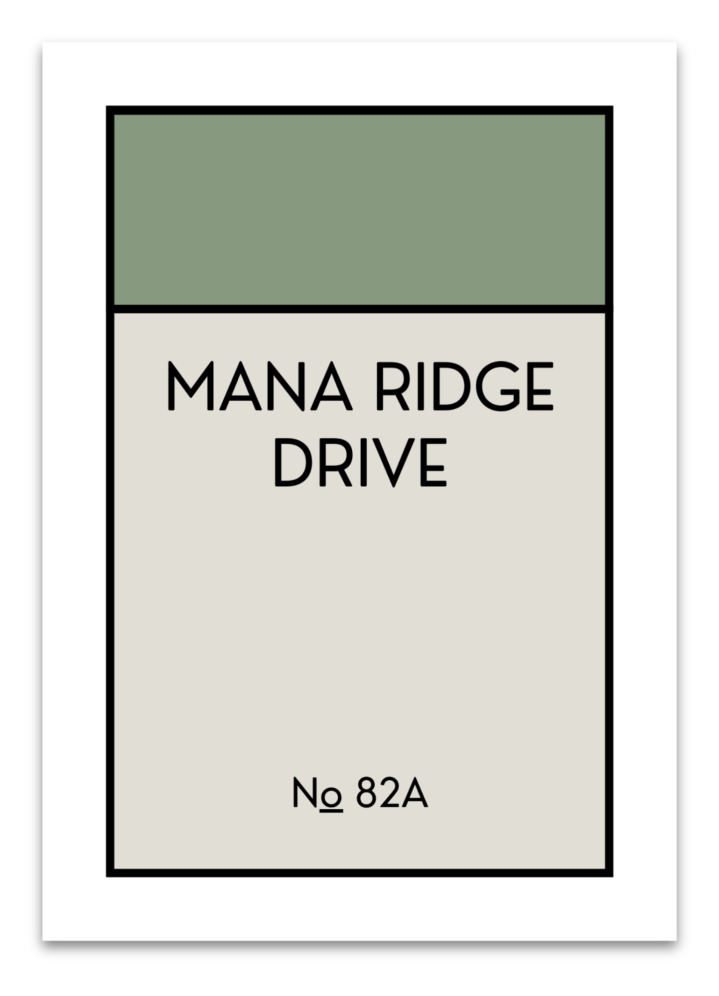 CUSTOM ADDRESS ART