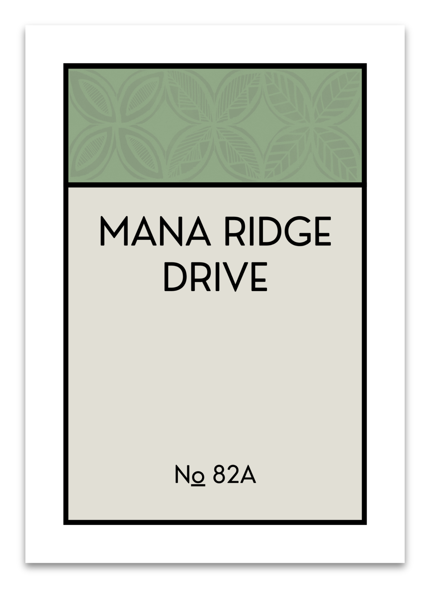 CUSTOM ADDRESS ART